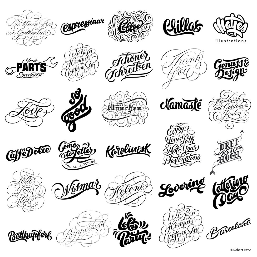 Lettering-Logos