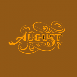 August Lettering