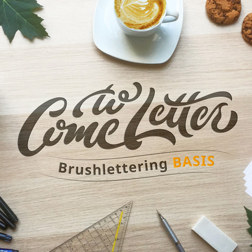 Brushlettering-Basis