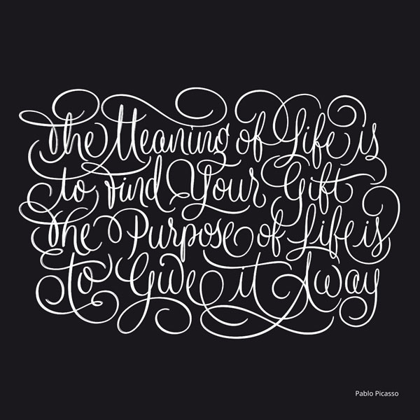 Lettering Quote