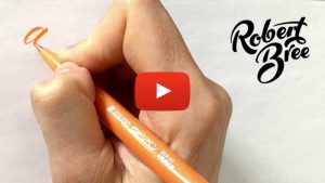 Kleinbuchstaben-brushlettering-video