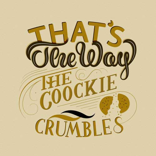 cookie-lettering