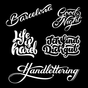 verschiedene-handlettering-logos