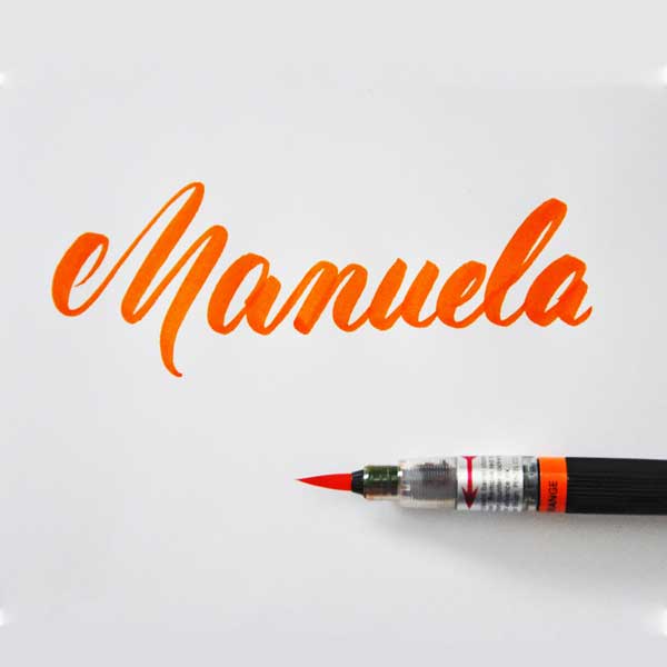 Brushlettering-Manuela