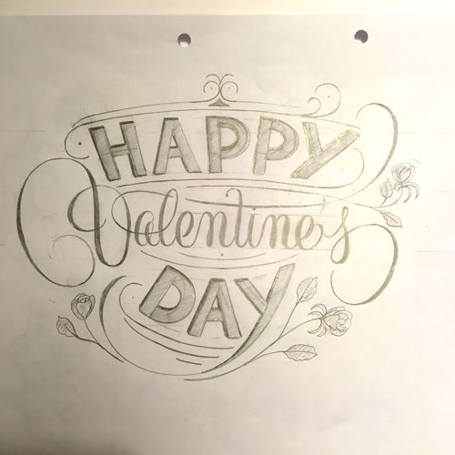 skizze-valentine-lettering